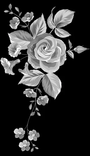 Цветочная композиция 057 (розы и фиалки)