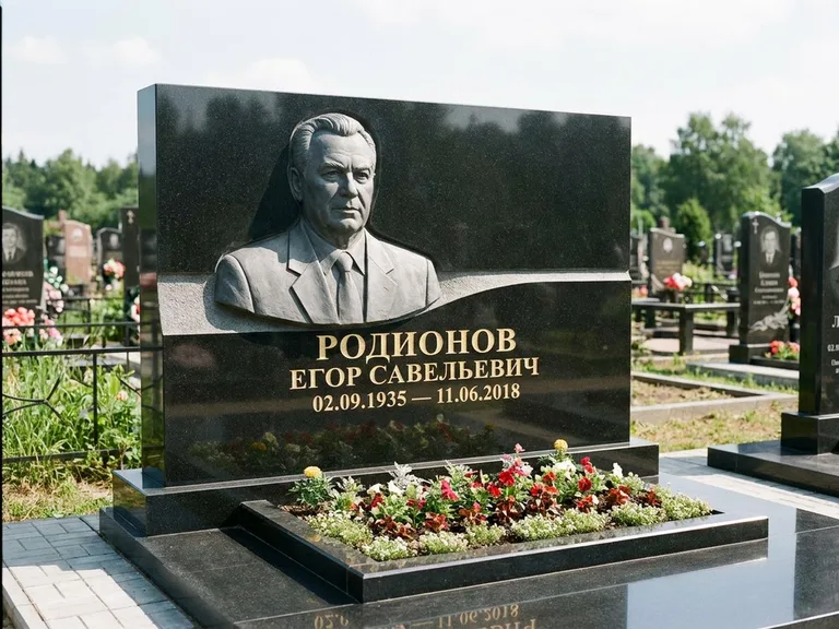 Памятник с барельефом — выполненная работа 27 в Нижнем Новгороде