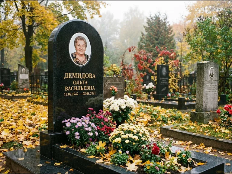 Керамический овал на стеле в Нижнем Новгороде