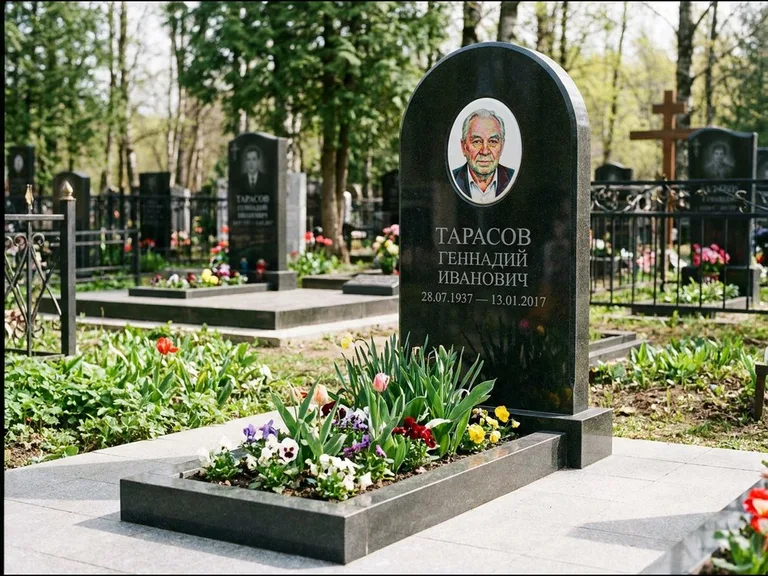 Арочный керамический портрет — работа «Тарасов» в Нижнем Новгороде