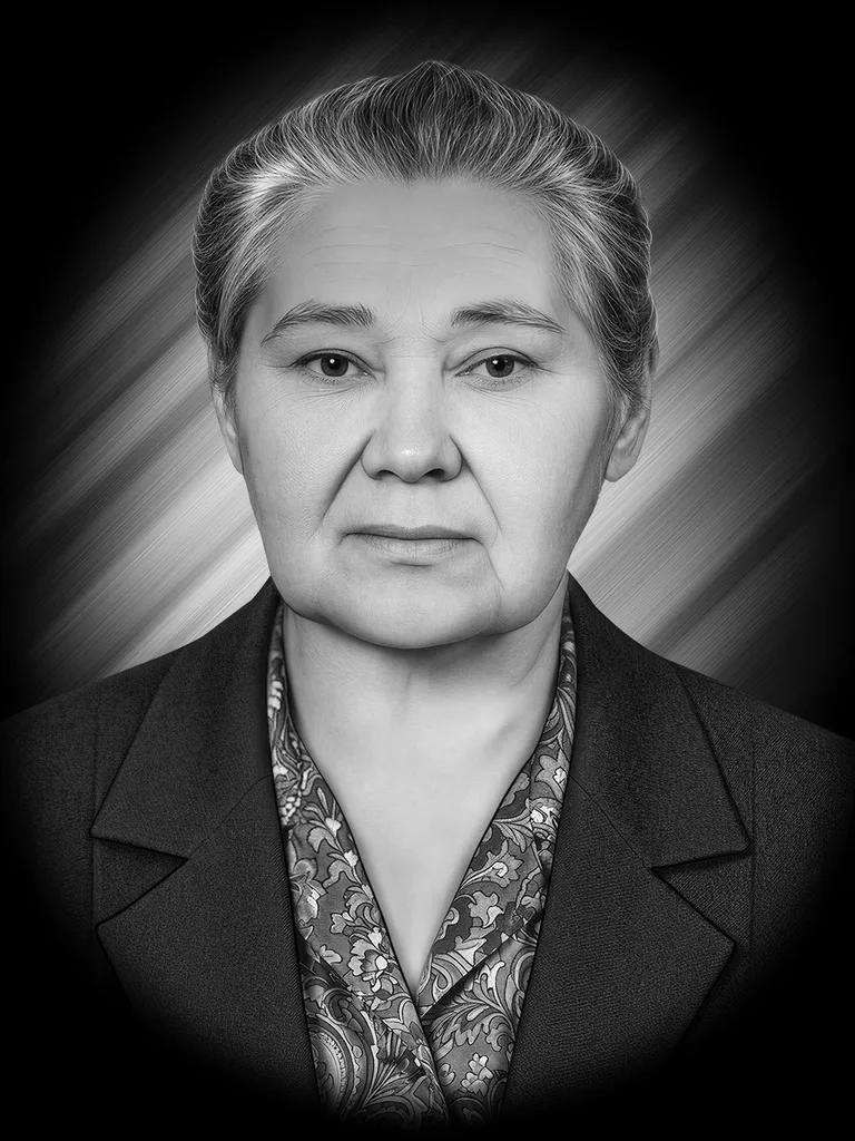 Пример ретуши