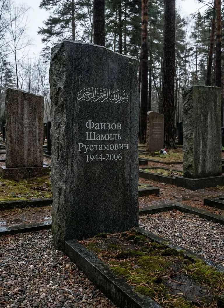Аллея на Подшиваловском мусульманском кладбище