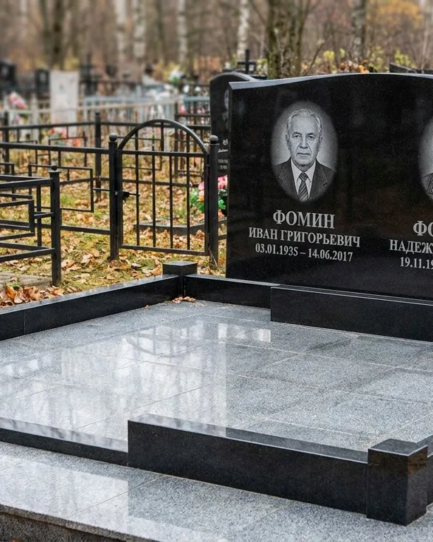 Премиум-комплекс под ключ с вазами и скамьёй в Нижнем Новгороде