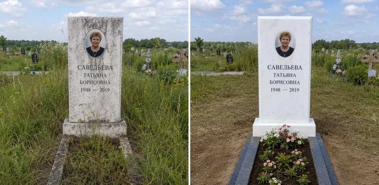 Диптих №21: кованая оградка с пиками — очищена от ржавчины, подкрашена чёрным в Нижнем Новгороде