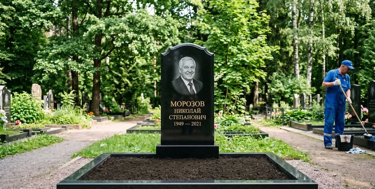 Уборка могил на кладбище в Нижнем Новгороде — наведение порядка, мойка памятника, благоустройство участка