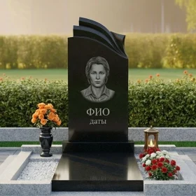 Светский гранитный памятник для мемориального комплекса - ПН445