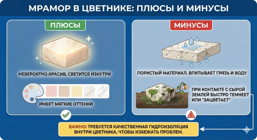 mramor-v-tsvetnike-plyusy-i-minusy