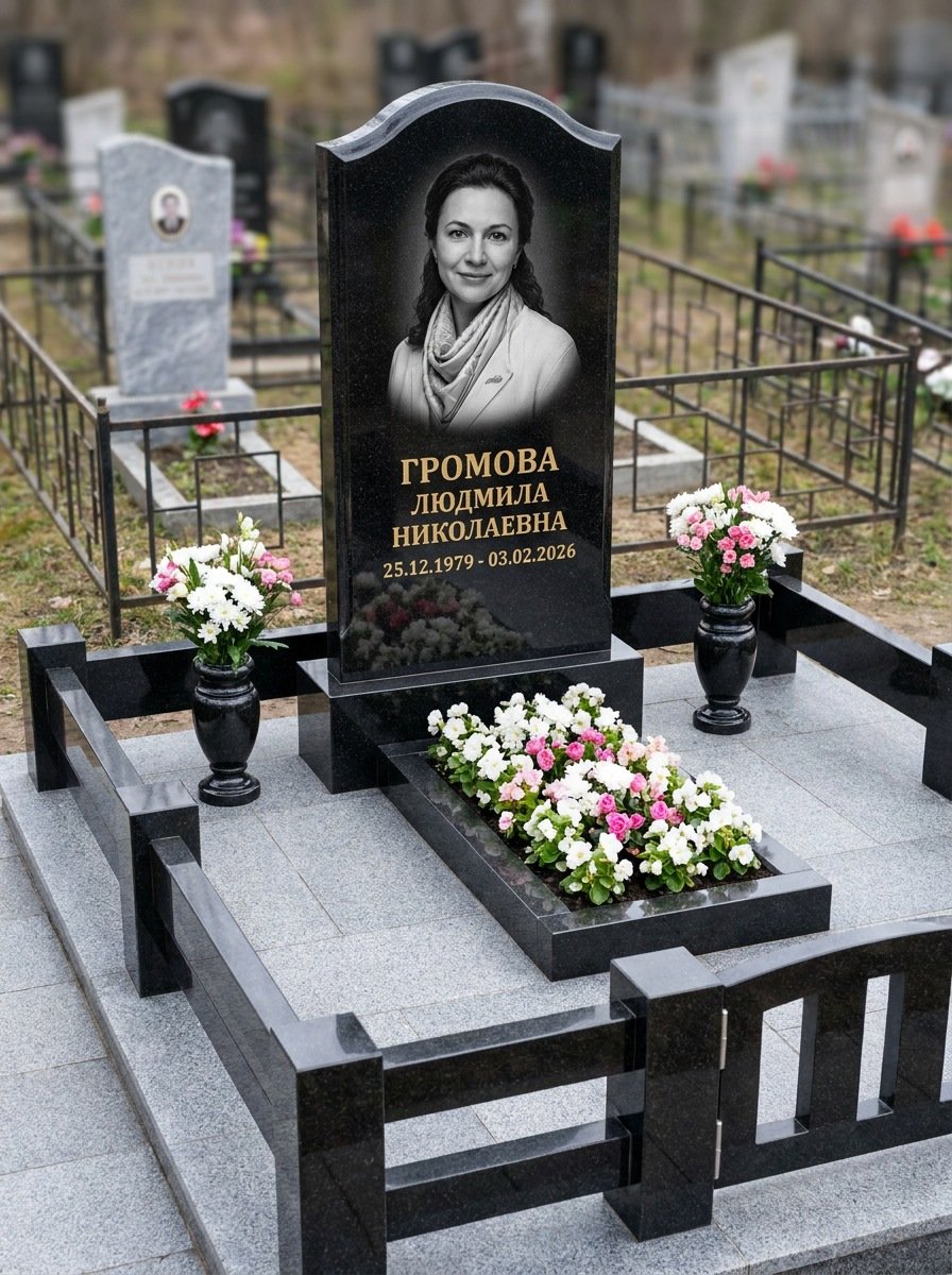 Портрет на памятнике в Нижнем Новгороде — Чёрно-белый портрет подготовили под станок — гравировка на стеле
