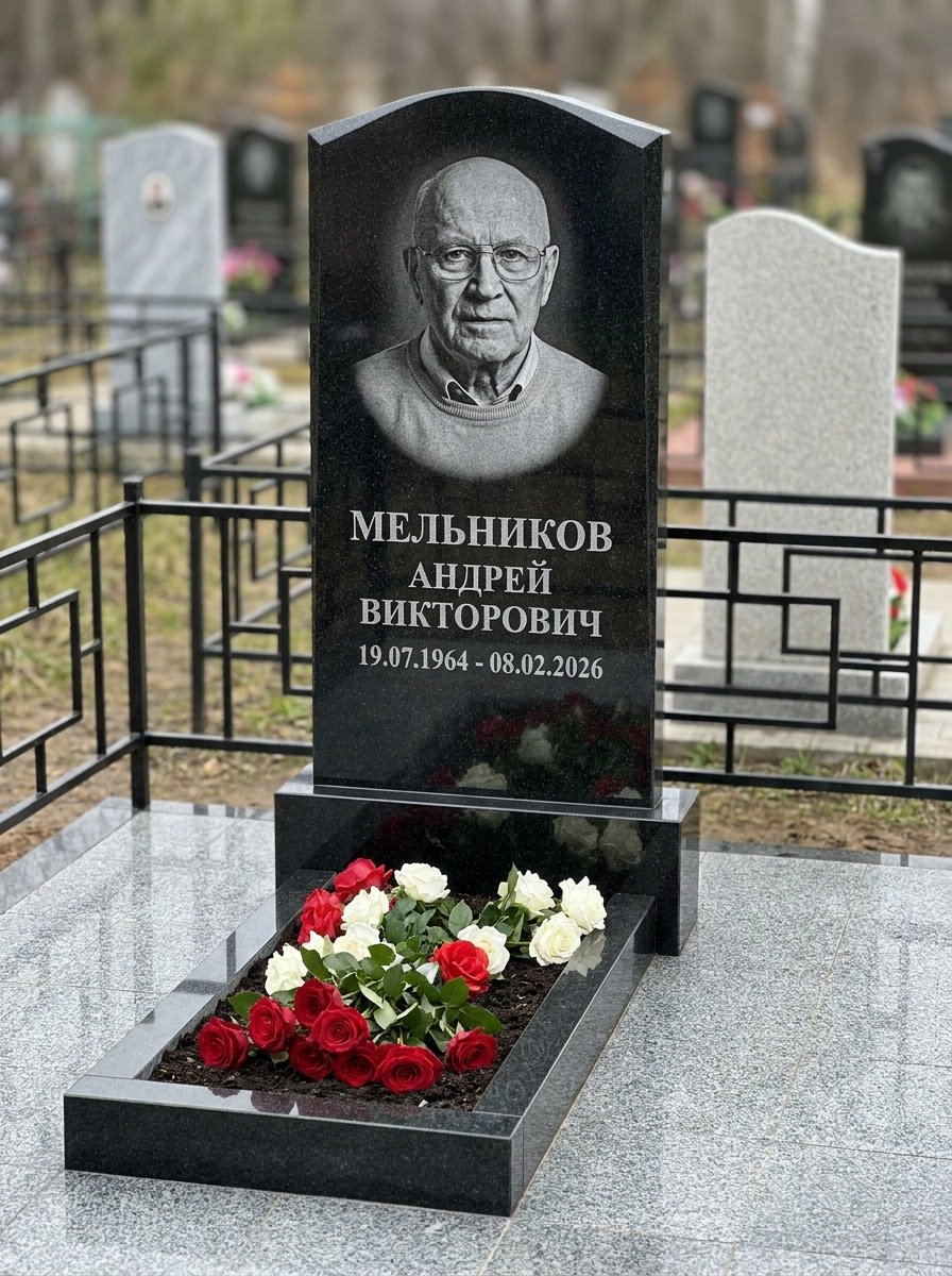 Портрет на памятнике в Нижнем Новгороде — Мелкое лицо с общего фото — портрет под гравировку