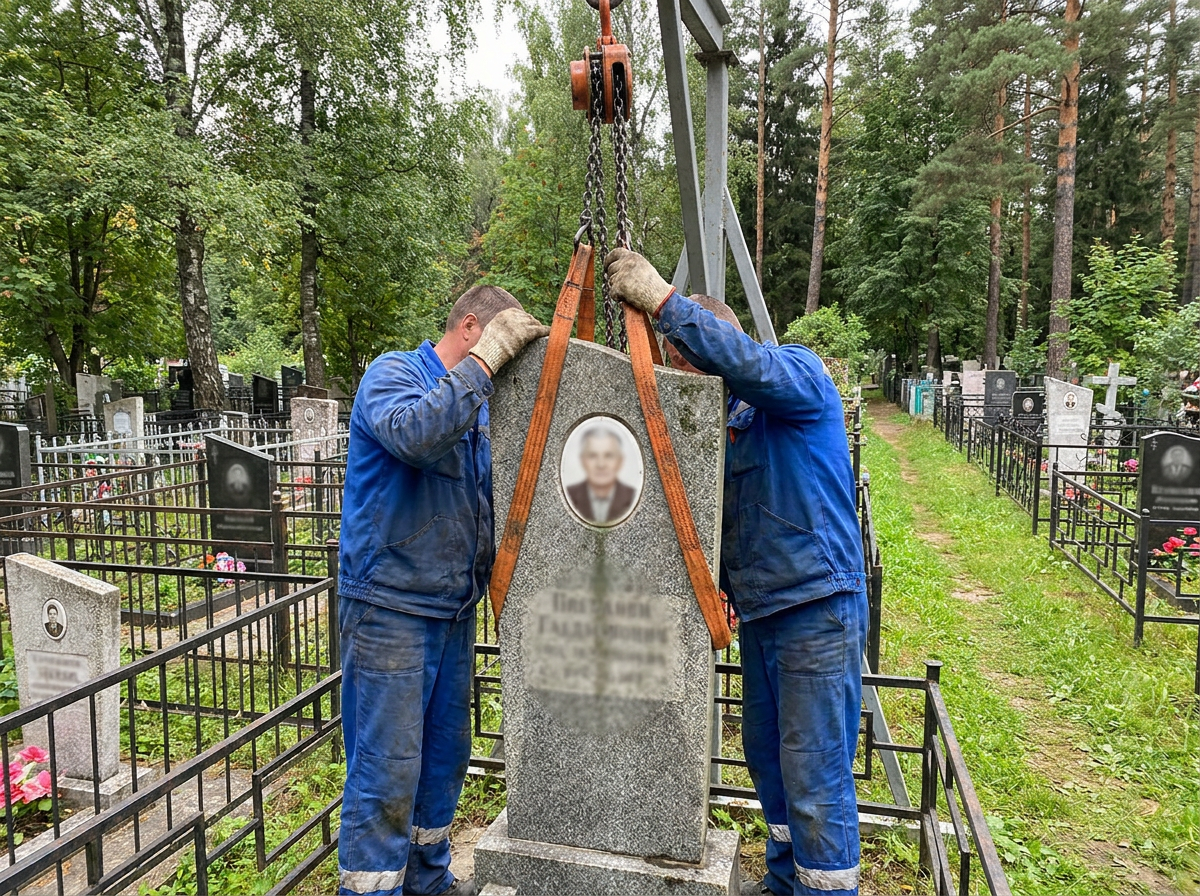 Демонтаж памятника в Нижнем Новгороде — пример 3