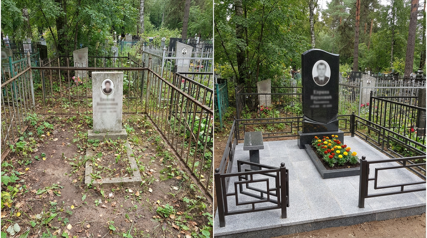 Памятник под ключ в Нижнем Новгороде — пример 2