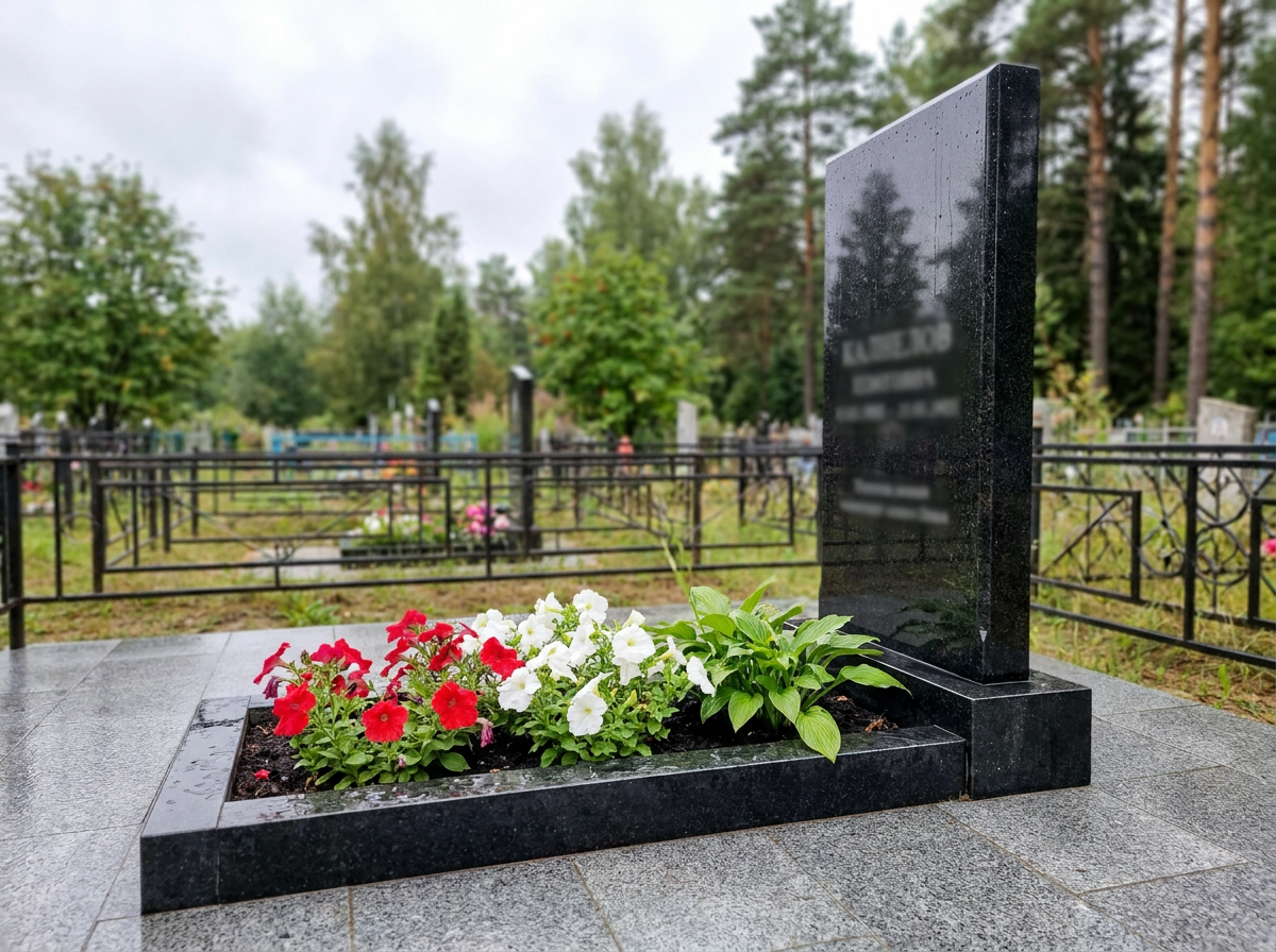 Уборка могилы в Нижнем Новгороде — пример 4