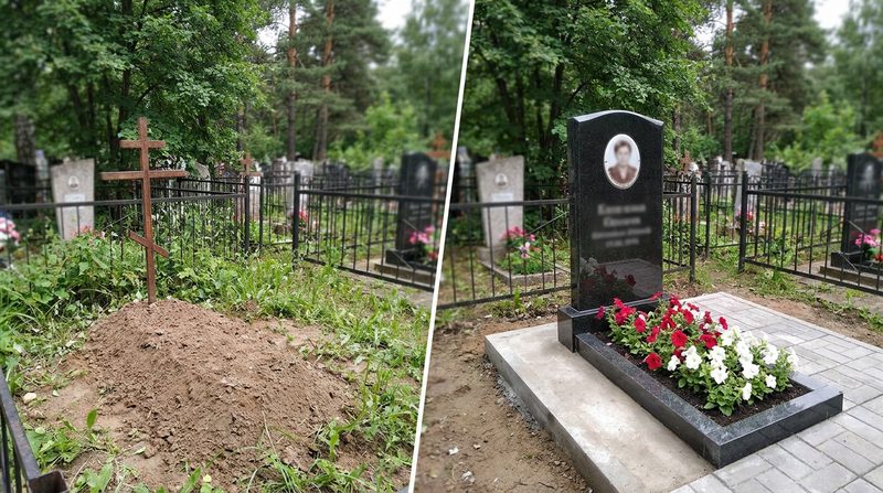 Установка памятника в Нижнем Новгороде — пример 2