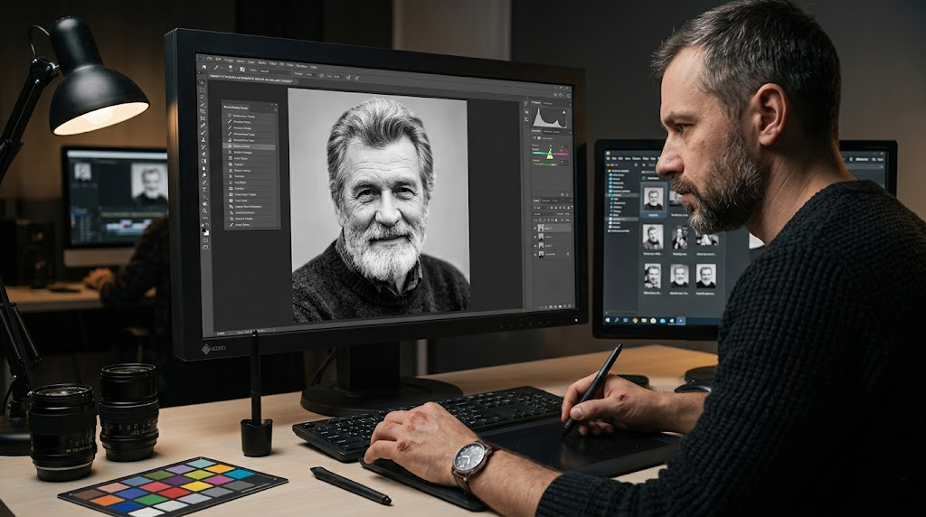 Фото после ретуши